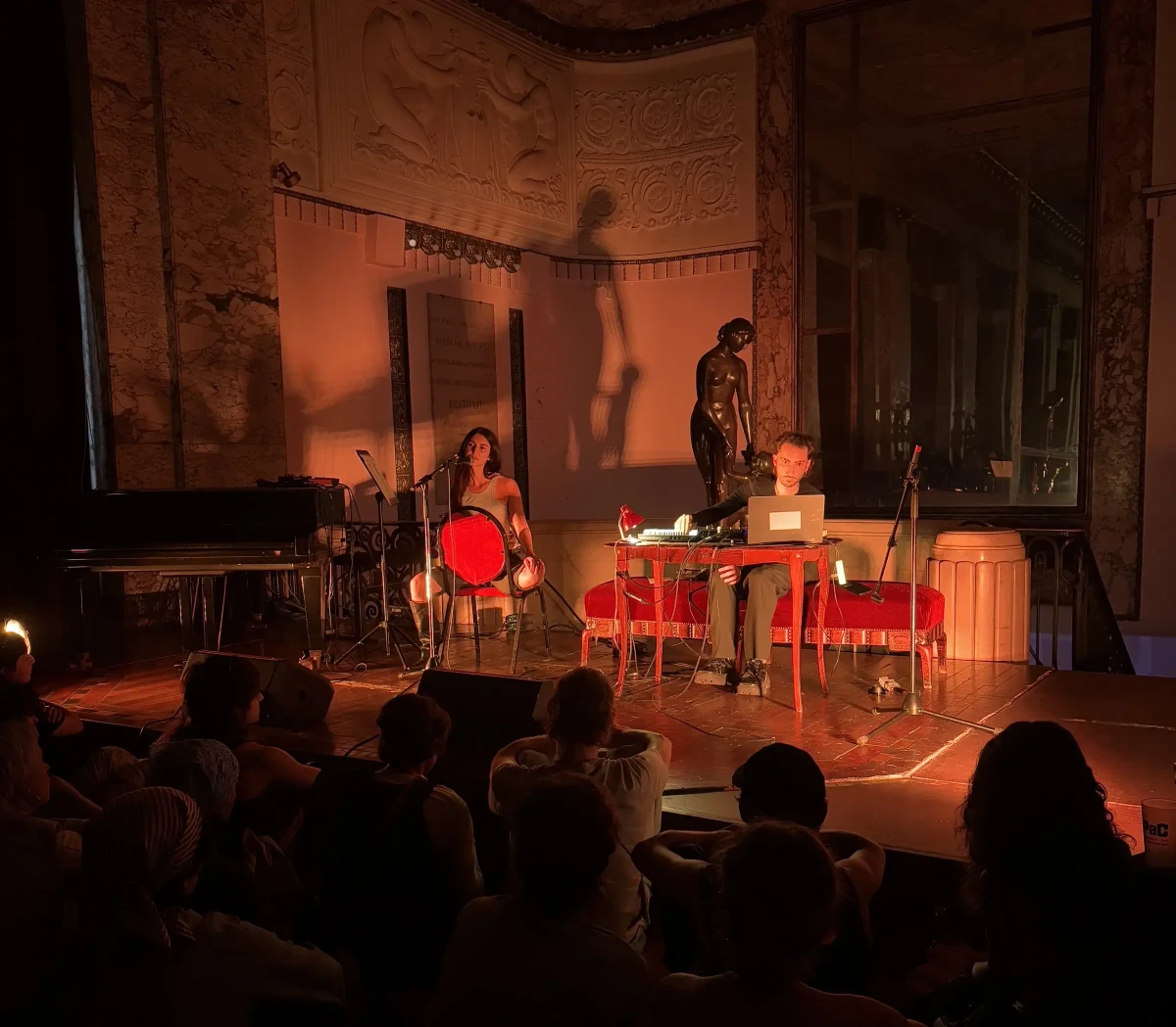 <em>Concert de celine chiasera et Nosfera, soirée à l'Opéra le 21 mai © Équipe PAC</em>