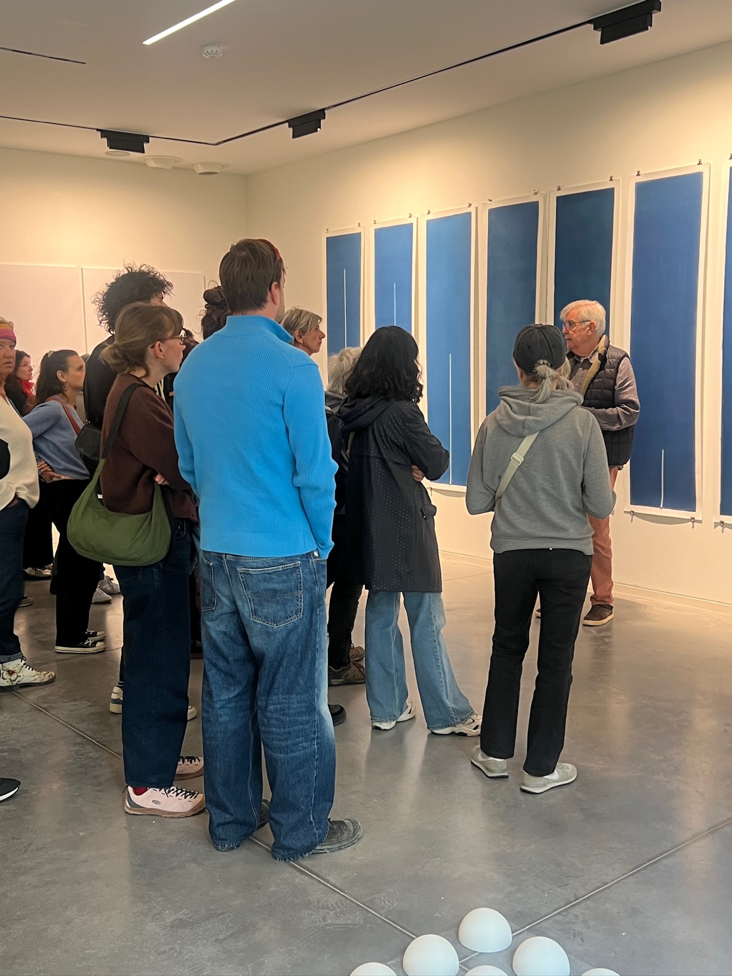 Visite de l'expositon