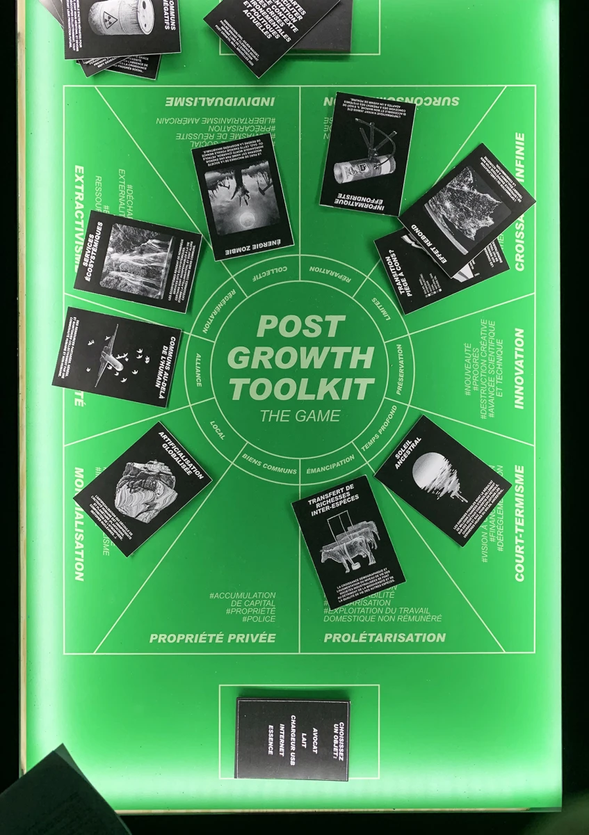 Disnovation.org, <em>Post Growth Toolkit (The game)</em>, 2020. © Disnovation.org