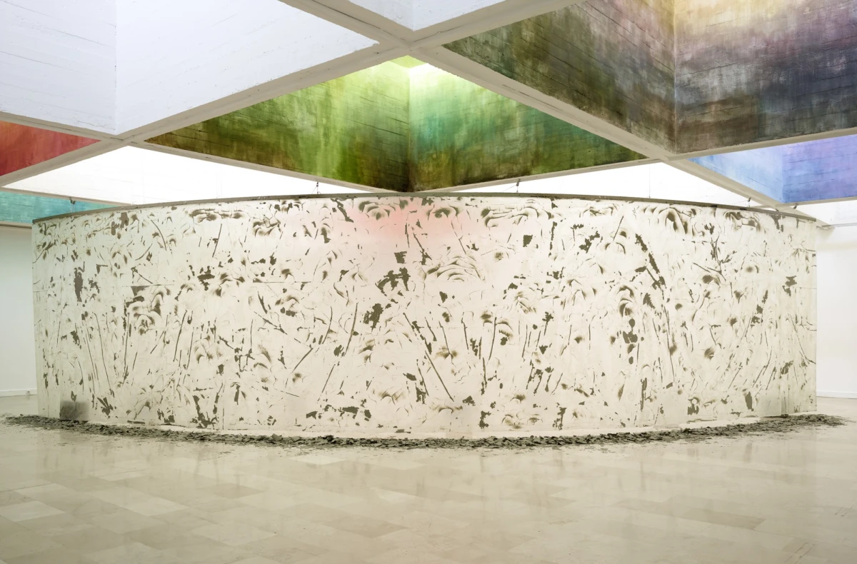 Linda Sanchez, La détente 2. Vue de l’exposition “Dérobées”, Villa Arson, Nice, 2019 © François Fernandez