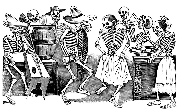 fiesta-de-calaveras-de-jose-guadalupe-posada