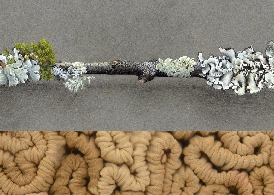 <em>Croisements,</em> Suzon Magné et Camille Charnay, Dessin et textile, 2020