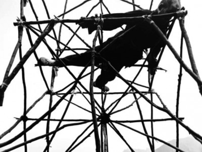 Dieter Appelt, série Der Augenturm, 1977 © Galiana-Wiart