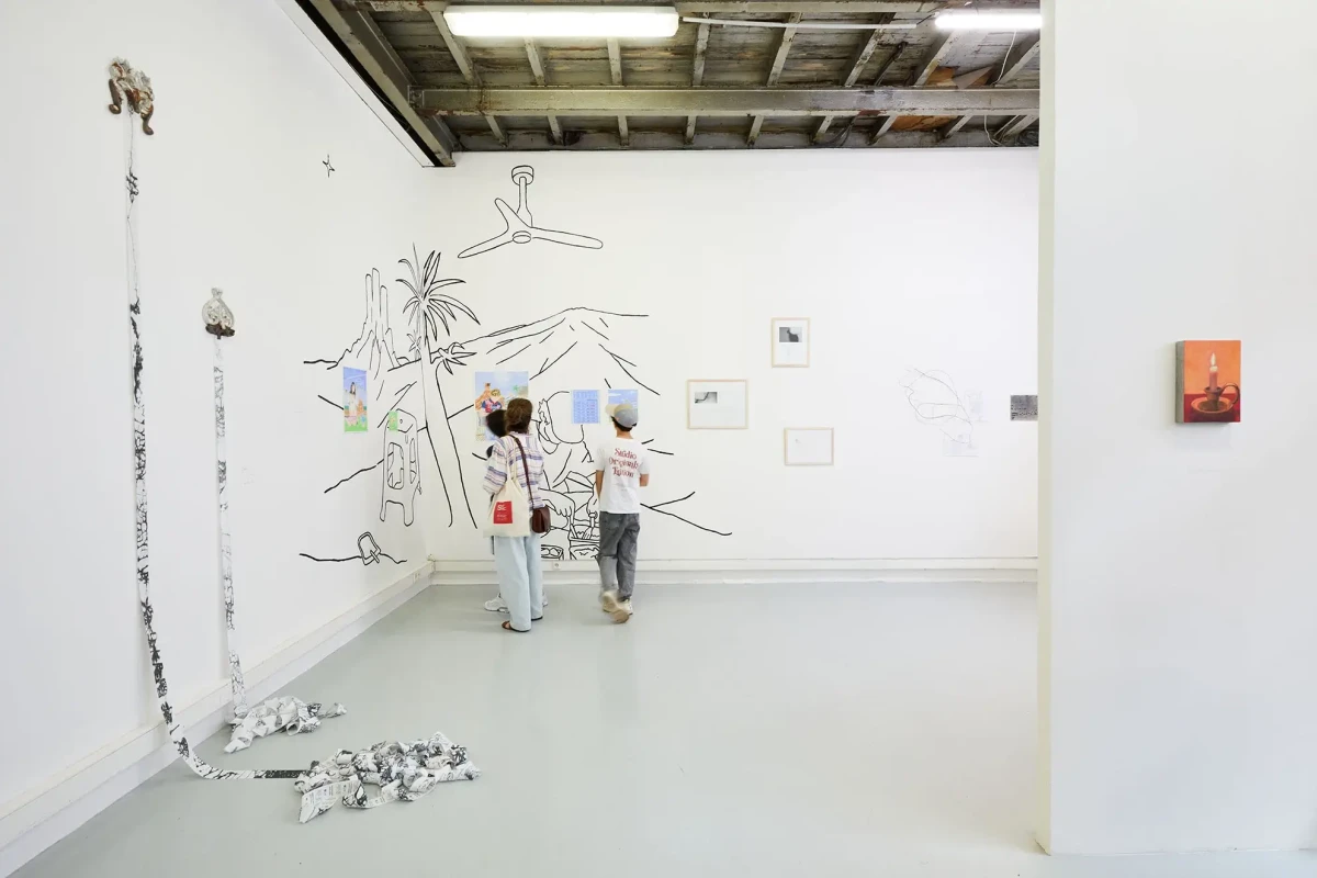 Vue d'installation, DÉJA, 13e édition de PARÉIDOLIE, 2026. Crédit photo : Louïse Lett