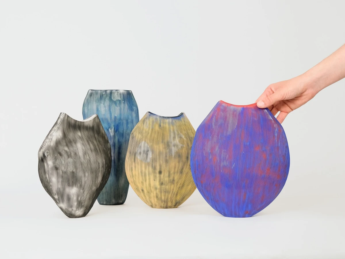 Claire Pondard et Léa Pereyre, <em>Glass Forms in Nature</em>, 2022–2023. © CLAIRE + LÉA, photo © CLAIRE + LÉA