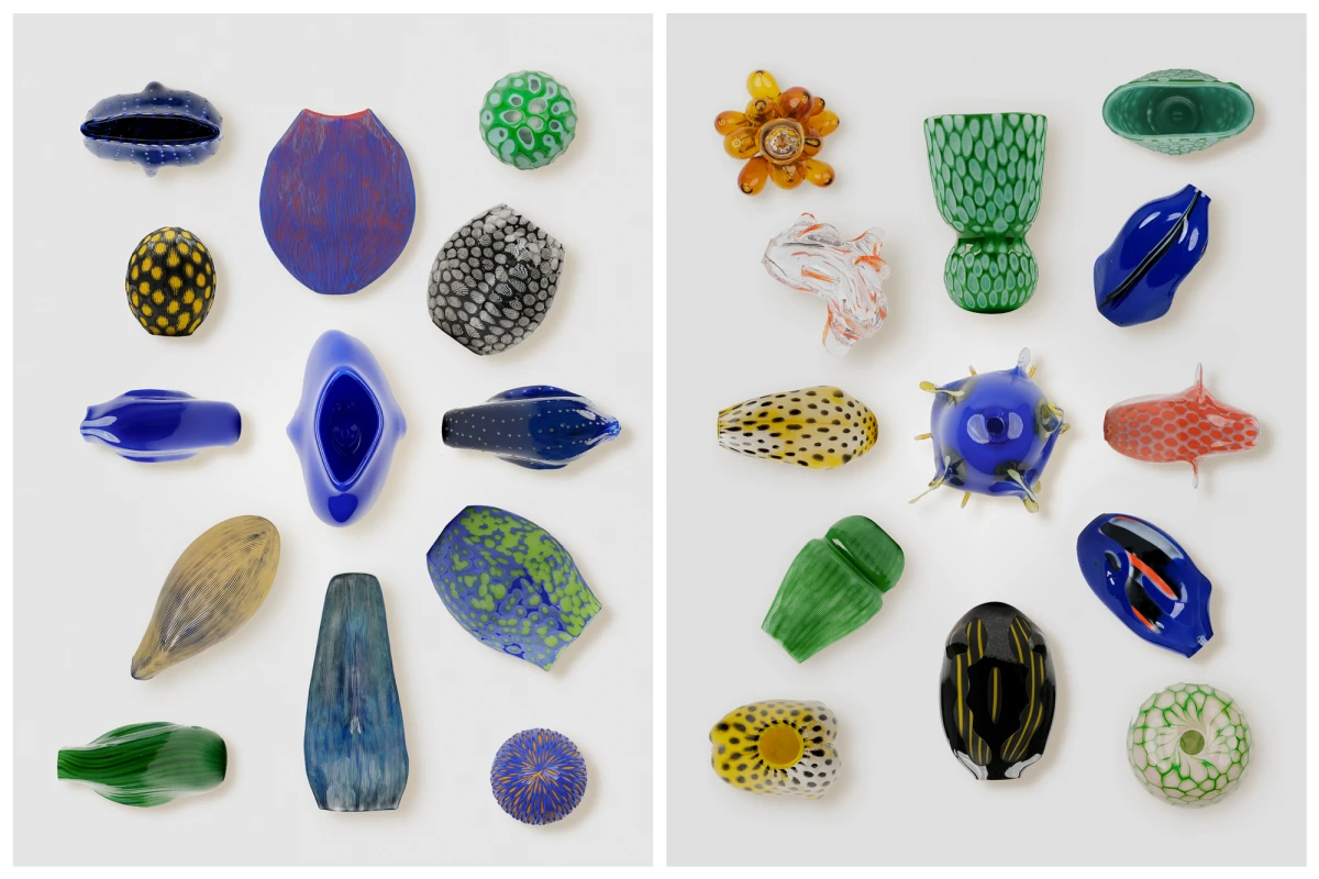 Claire Pondard et Léa Pereyre, <em>Glass Forms in Nature</em>, 2022–2023. © CLAIRE + LÉA, photo © CLAIRE + LÉA