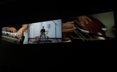 Image: Anthony Almendárez, Hello, My Name Is _____ , 2022, video and sound installation. Photo courtesy of the artist.