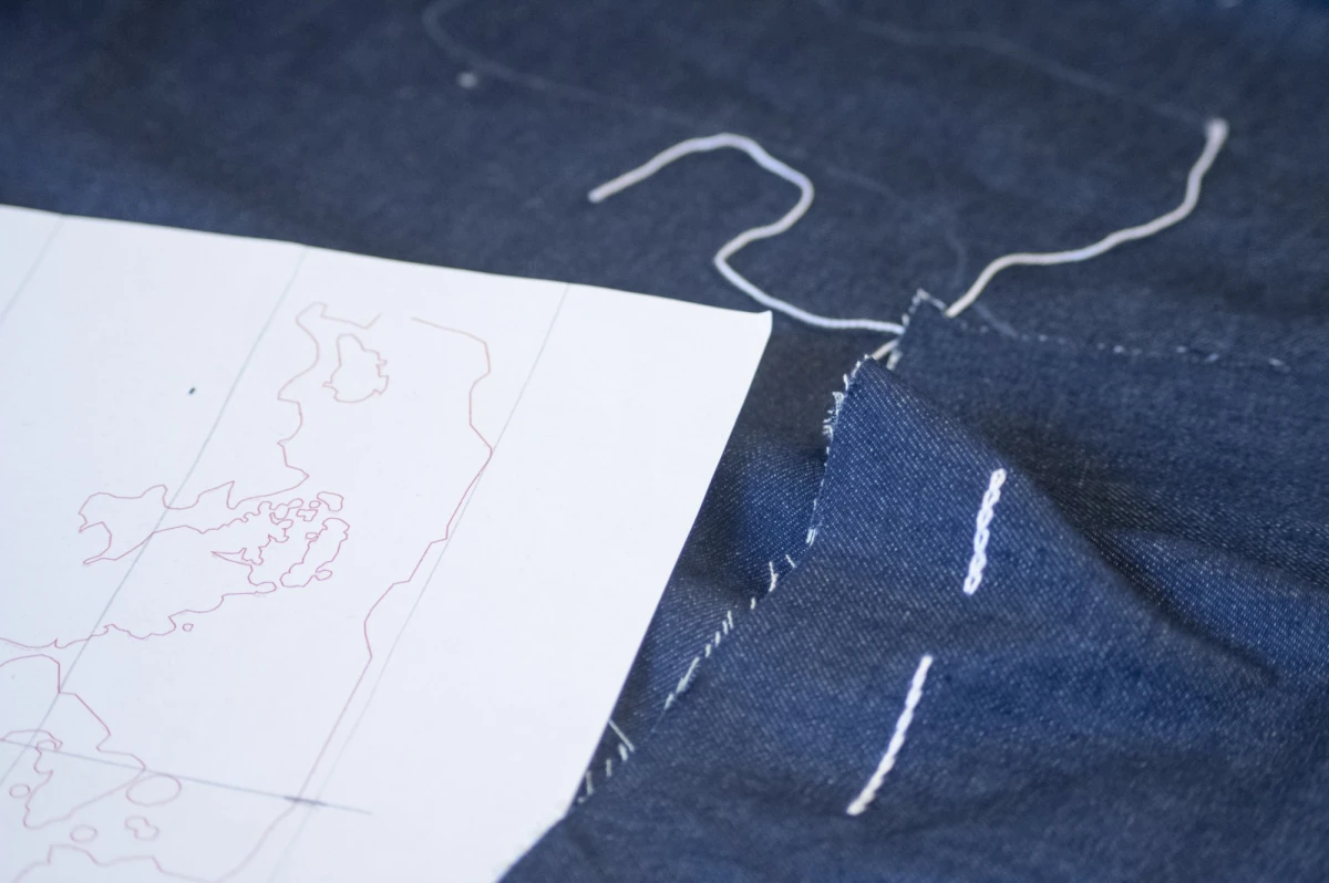 Ettore Favini, <em>Au Revoir</em>, work in progres, 2019. Photo: Max Monnecchi.