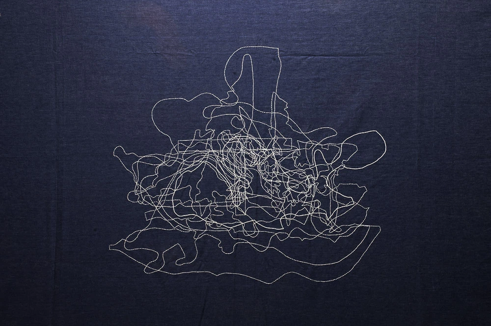 Ettore Favini, <em>Mer de plusieurs noms</em>, 2019. Photo: Max Monnecchi.