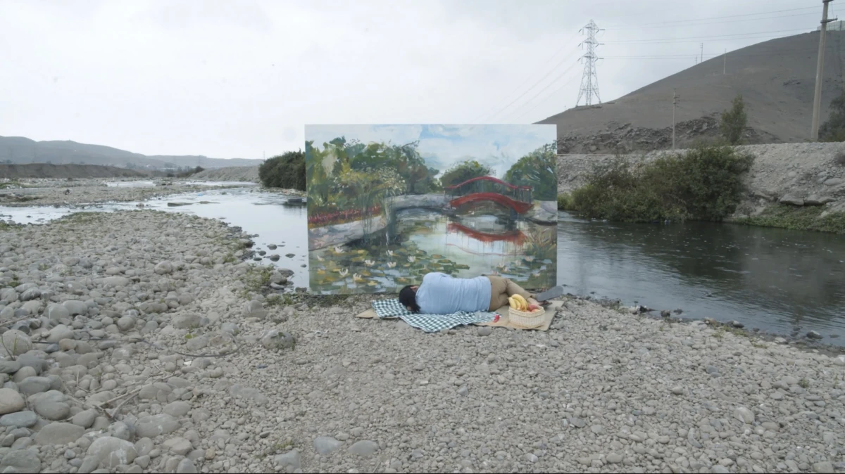 Andrés Argüelles Vigo, <em>Entre lo Verde y la Nada: 37 Km</em>, 2021. Courtoisie de l’artiste