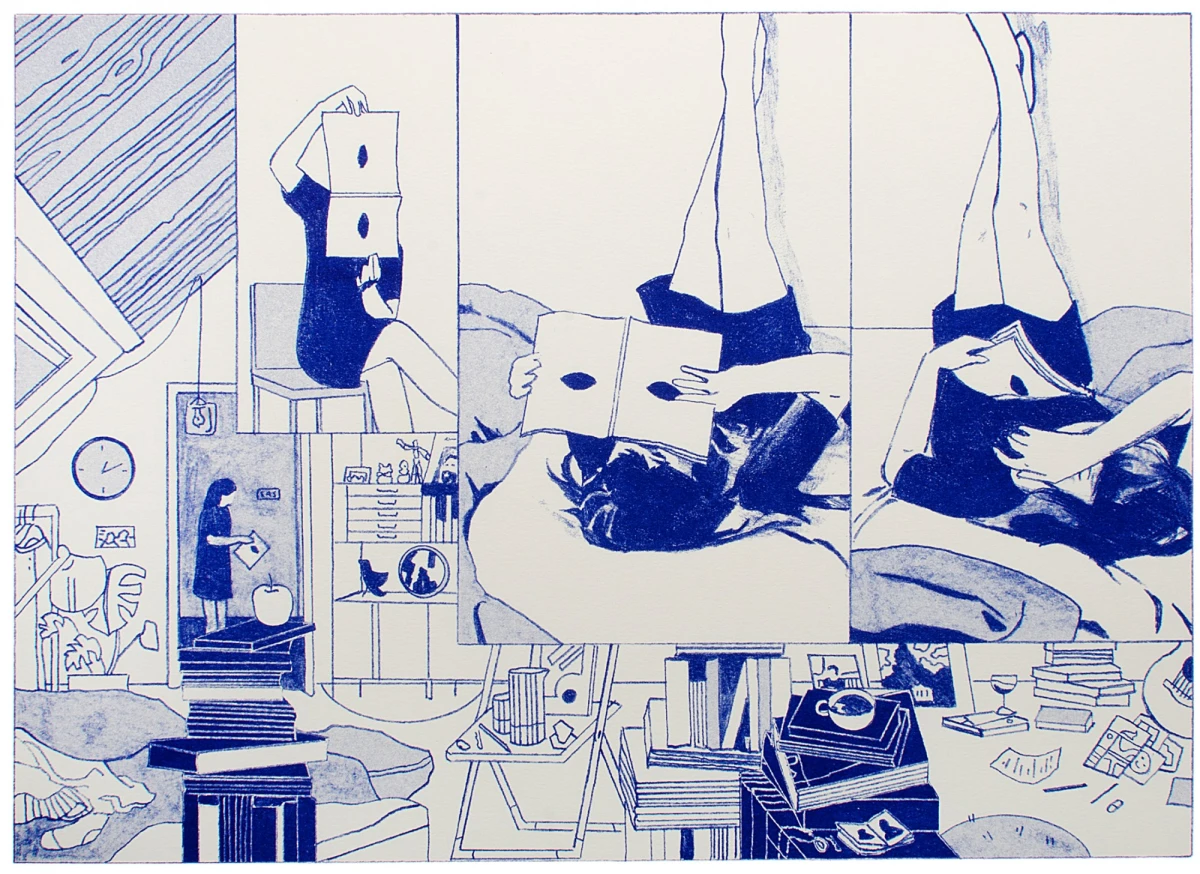 Fien Jorissen, <em>Book reader</em>.