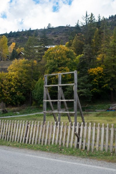 Panneau en cours d’affichage à l’entrée d’Aiguilles, automne 2024 © Autoroute du soleil