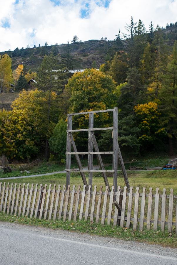 Panneau en cours d’affichage à l’entrée d’Aiguilles, automne 2024 © Autoroute du soleil