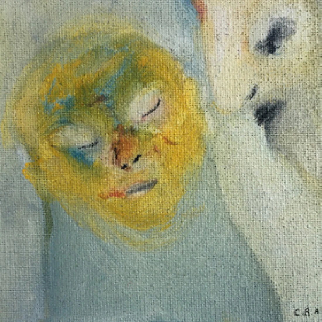 Clara Romero Aguado,<em>Souffle</em>, acrylique sur toile, 2021.