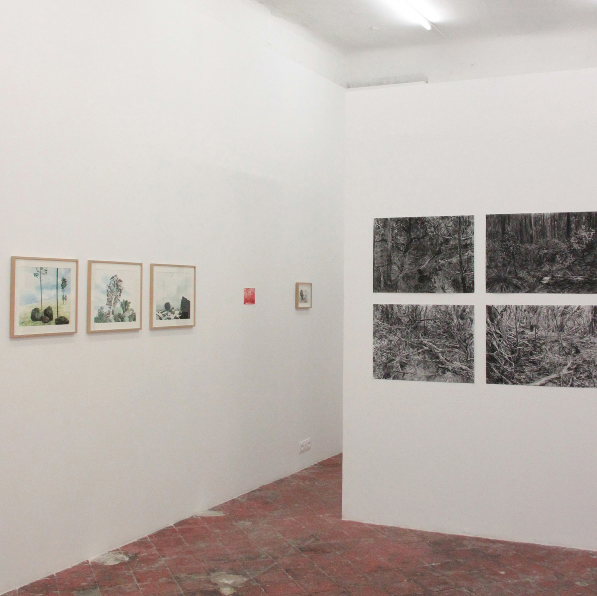 Olivier Dautais, vue exposition *No audible response,* 2025 © Galerie La Nave Va