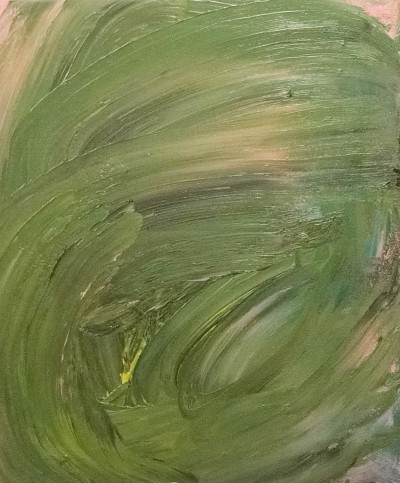 Thomas Boulmier, *Vienesse Landscape*, huile sur toile, 2025