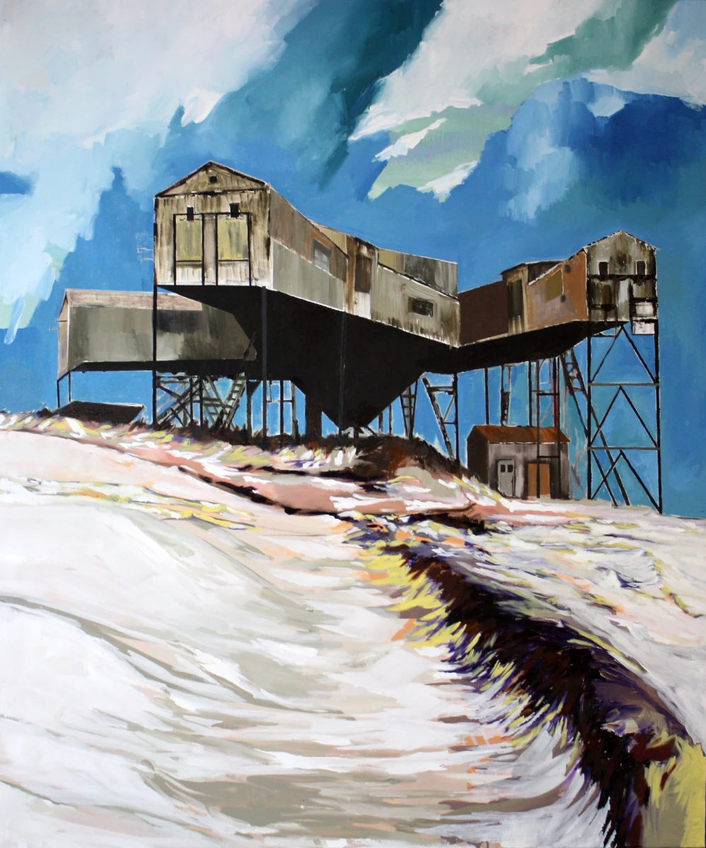 Jean-Yves Belliard, <em>Longyear City</em>, 2019. © Le Cabinet d’Ulysse