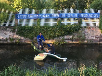 *C.A.N.A.R.D*, 2019, canal de la Bruche Wolxheim. ©LesPasPerdus