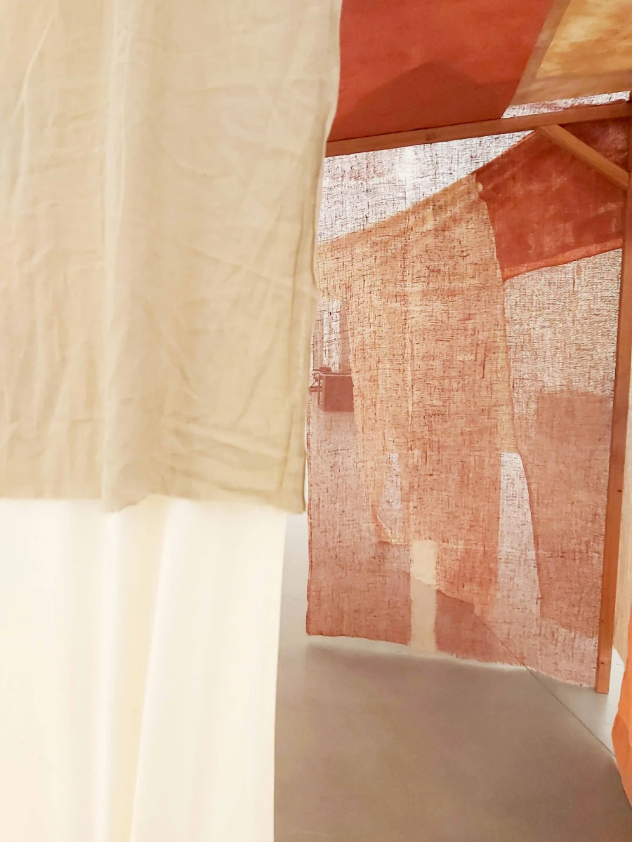 Marlène Carayon.<em>Décomposition d’une structure picturale, détails</em> 2019@Marlène Carayon