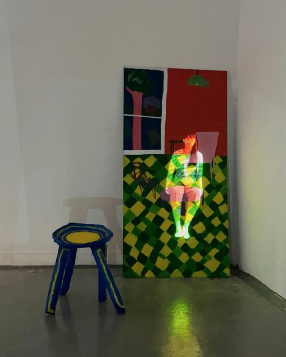 Haeun Jo, <em>Vidéo et objet</em>, 2023, ©Carlos Castaleira