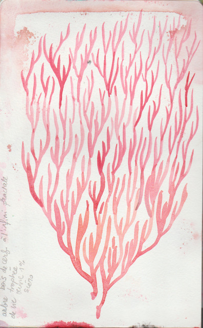 Gaëlle Villedari *Arbre de vie* Croquis 2024. Cr photo Gaëlle Villedary