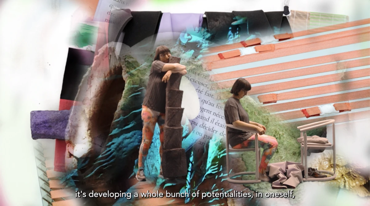 Screenshot. Giuliana Zefferi, <em>D’autres oiseaux marchent eux aussi comme ça</em>, 2021 © Giuliana Zefferi