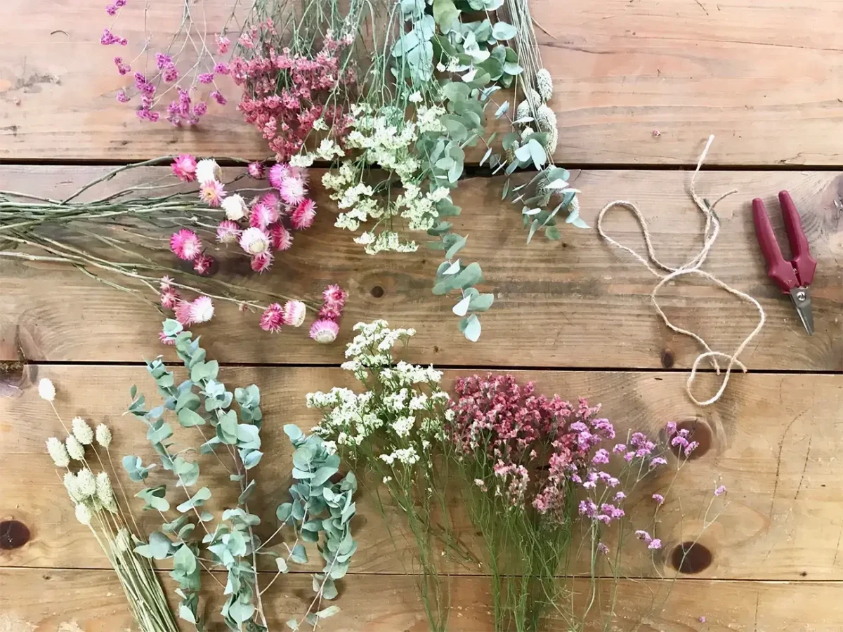 Atelier de création florale © Anaya Bini