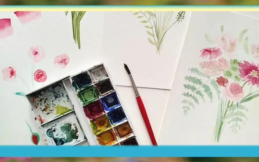 Initiation à l'aquarelle, Les ateliers Plein-air © Lena Keohavong