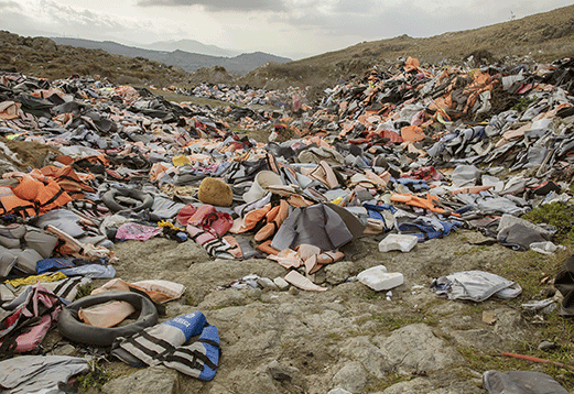 Mathieu Pernot, Lesbos, 2020 © Mathieu Pernot