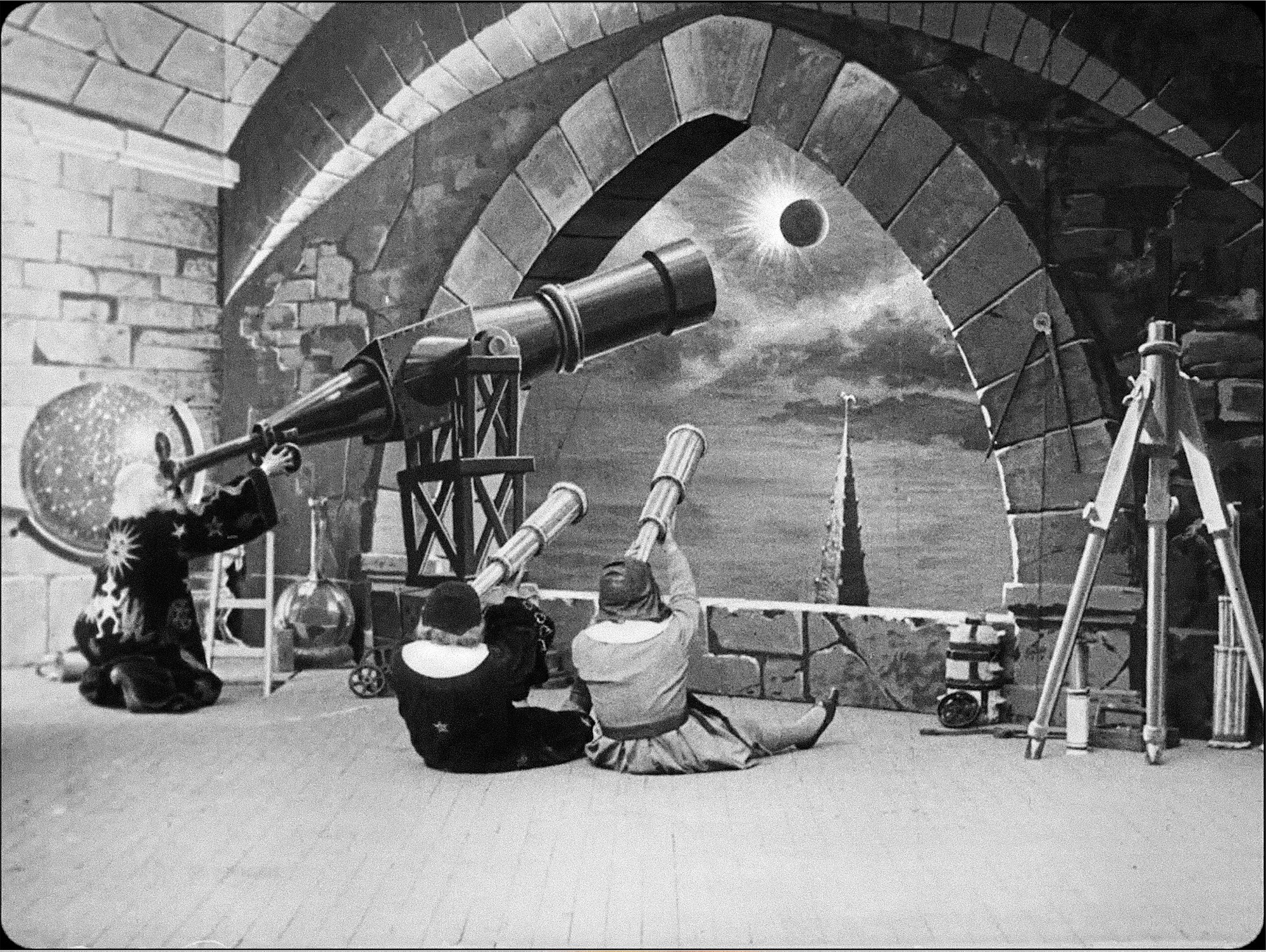 Georges Méliès.
L’Éclipse du soleil en pleine lune.
France, 1907.
Film, durée : 9 min 
© Collection FPA Classics