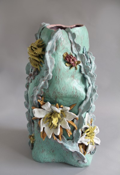 Marie Ducaté, *Vase aux epiphyllum*, 2024