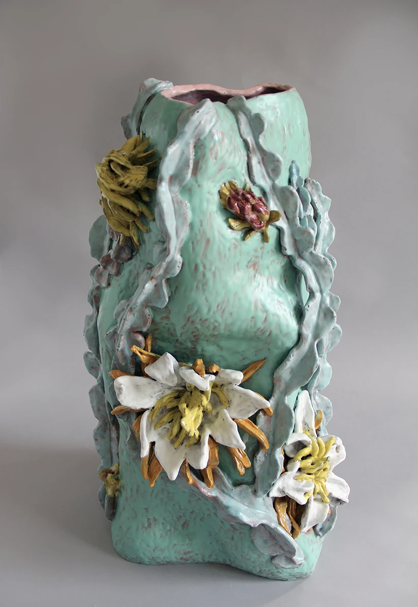 Marie Ducaté, <em>Vase aux epiphyllum</em>, 2024