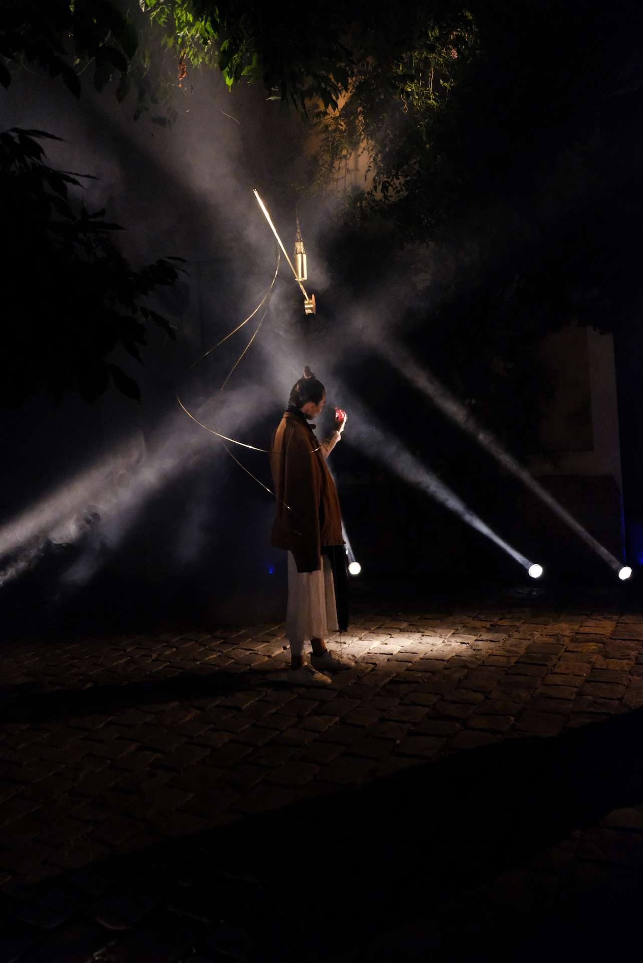 Ambre Cardinal, «Au delà des sens», performance. Atelier dédale