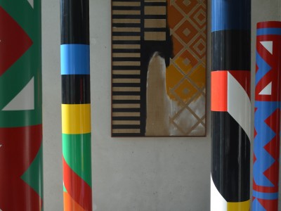 Guy de Rougemont , *Sans titre (colonne)* - Fonds Guy de Rougemont