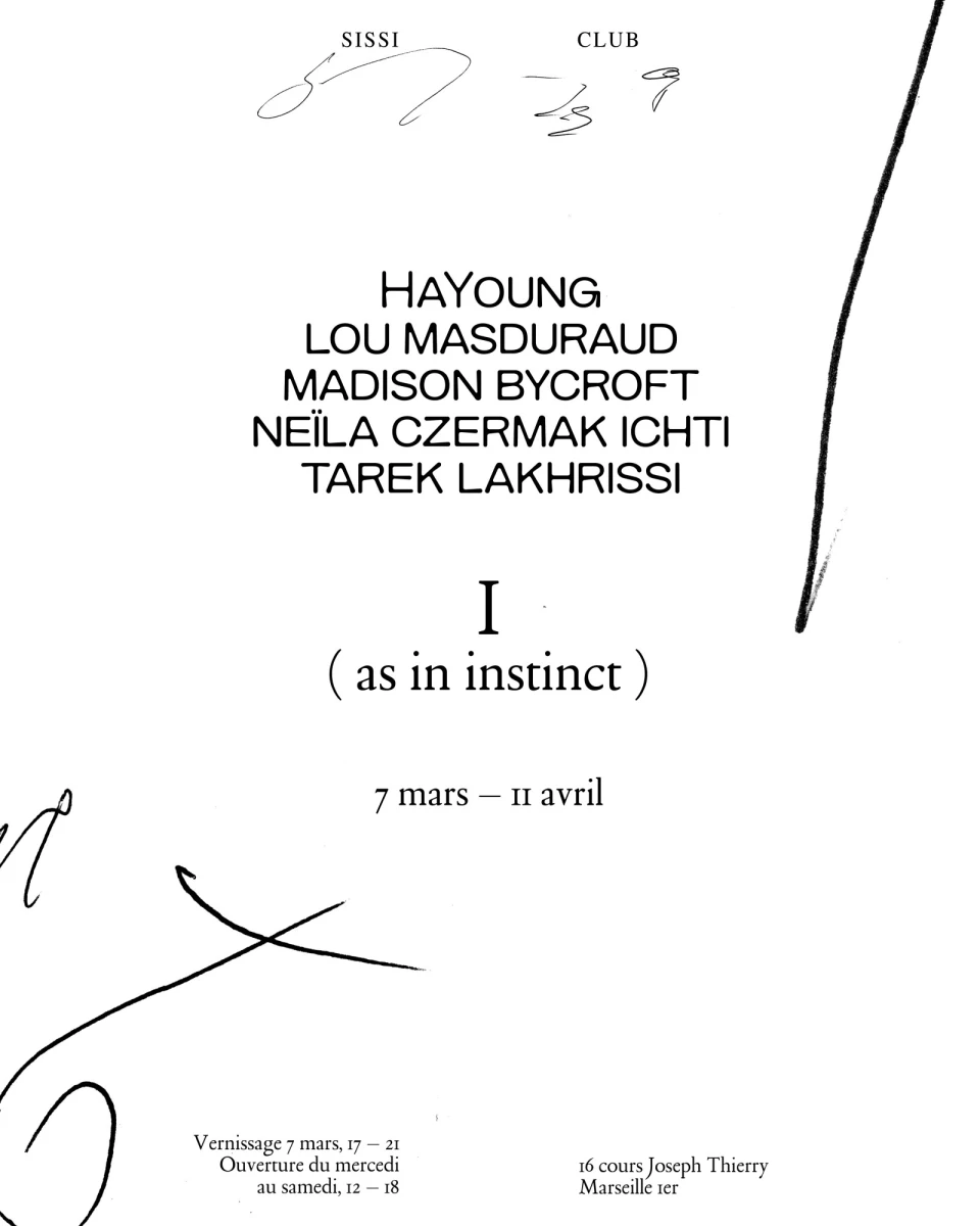 I (as in Instinct),  poster graphic design © Studio Veyre