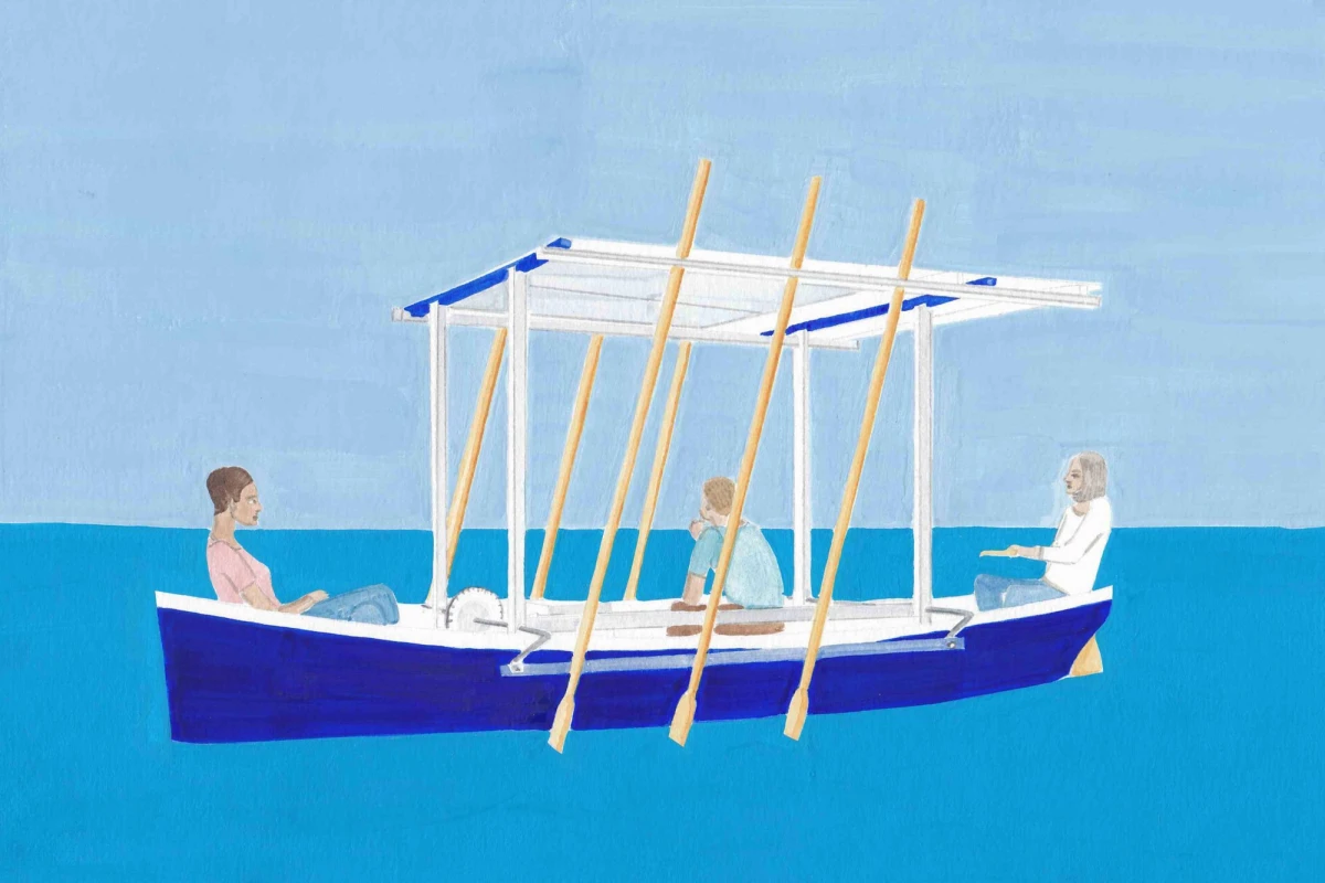 Forlane 6 studio (dessin de Hortense Le Calvez), <em>Perseverance</em>, 2020