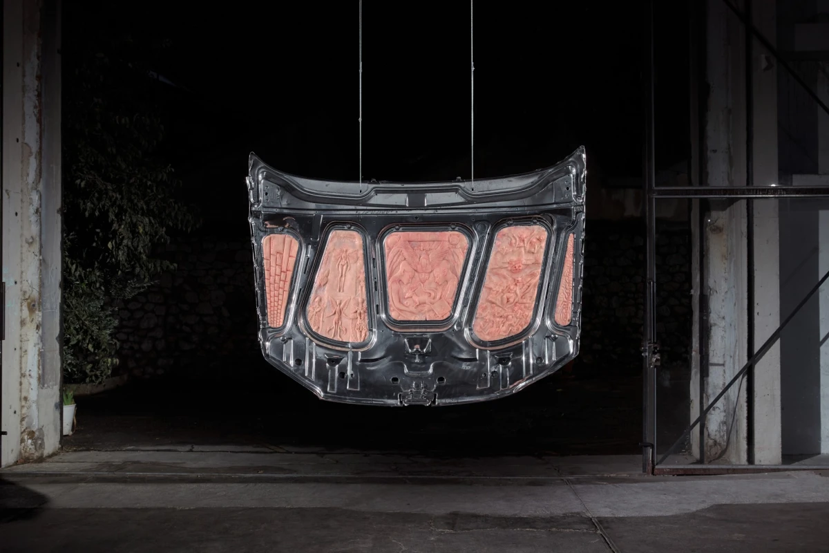 Elvire Ménétrier, <em>Age of mythology</em>, 2025, photo : Marion Ellena